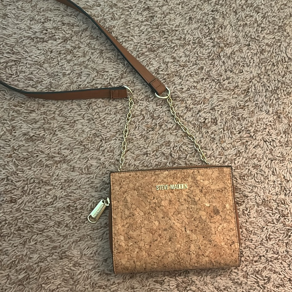 Steve Madden Cork Brown Crossbody Purse
